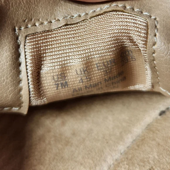 Life Stride Cream Oxford Loafers with Brown Sole Size 7 - Picture 10 of 10